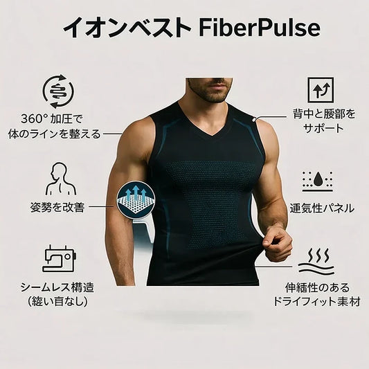 FiberPulse™ イオンカレコの削減:燃焼と体型改善