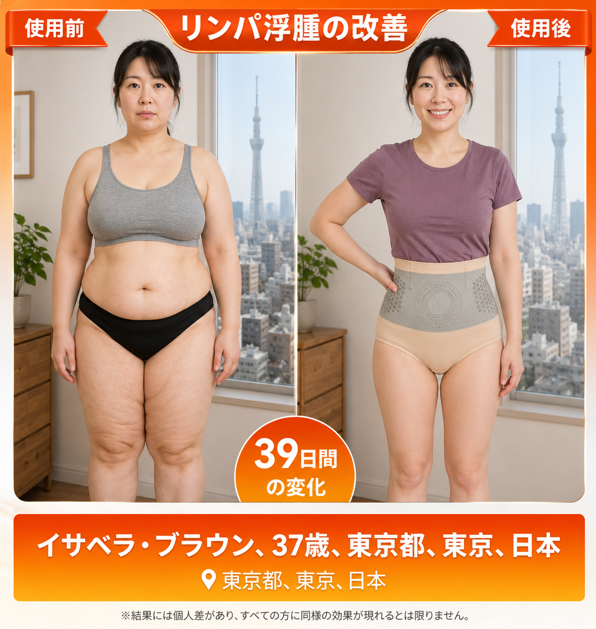 Fat Burning Short - モリンガ＆ベルベリン 4-in-1 脂肪燃焼ショーツ
