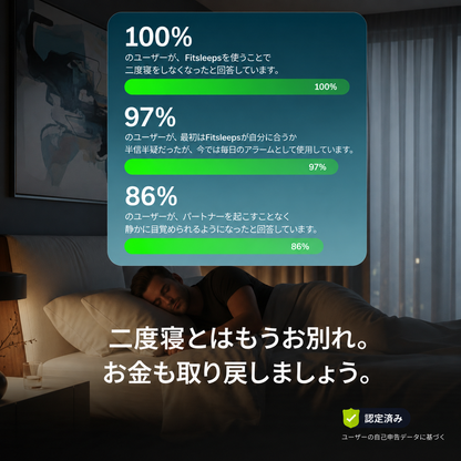 RenewWake™ - 振動ウェイクアップアラーム