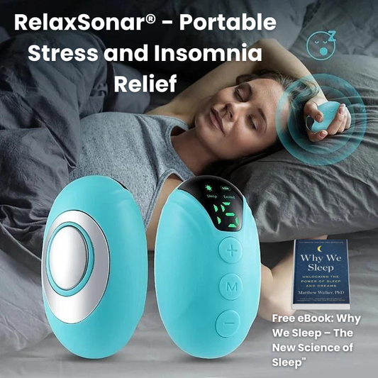 RelaxSonar® - Portable Stress and Insomnia Relief